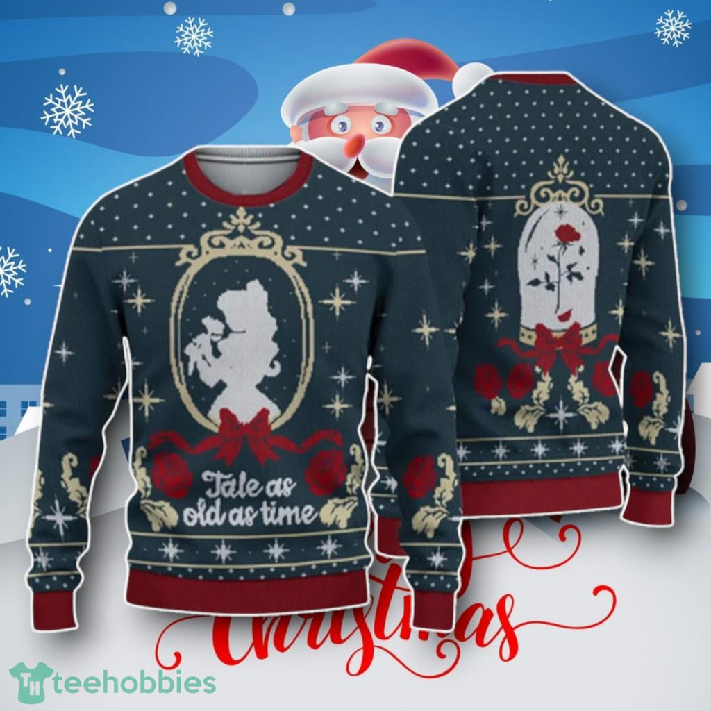 Tale As Old As Time Ugly 3D Sweater Unique Gift