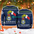 Tampa Bay Rays Mlb Grinch Hand Ugly Christmas Sweater 3D