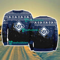 Tampa Bay Rays MLB Knitting Pattern Christmas Tree Pine Happy Ugly Sweater Merry Chistmas