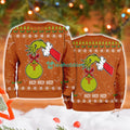 Texas Longhorns Ncaa Grinch Hand Ugly Christmas Sweater 3D