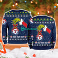 Texas Rangers Mlb Grinch Hand Ugly Christmas Sweater 3D