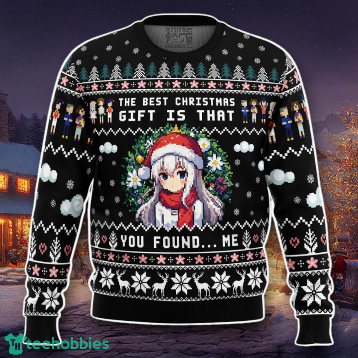 The Best Christmas Gift Anohana Ugly Christmas Sweater Unique Gift