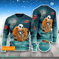 The Halloween Coming Jack Skellington Eggo 3D Sweater For Men Women