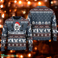 The Santalorian Christmas Ugly Sweater Darth Vader 3D Christmas