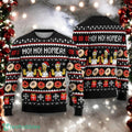 The Simpson Family Ugly Christmas Sweater Homer Simpson Christmas Black Sweater