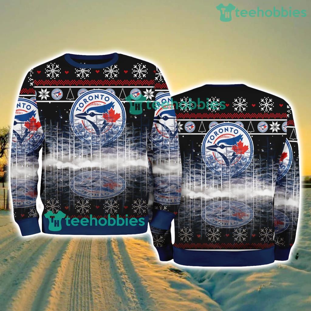 Toronto Blue Jays MLB Pine Christmas Ugly Sweater New Style Best Gift For Fans