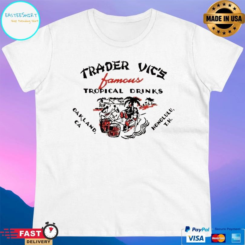Trader Vic’s Famous Tropical Drinks Shirt