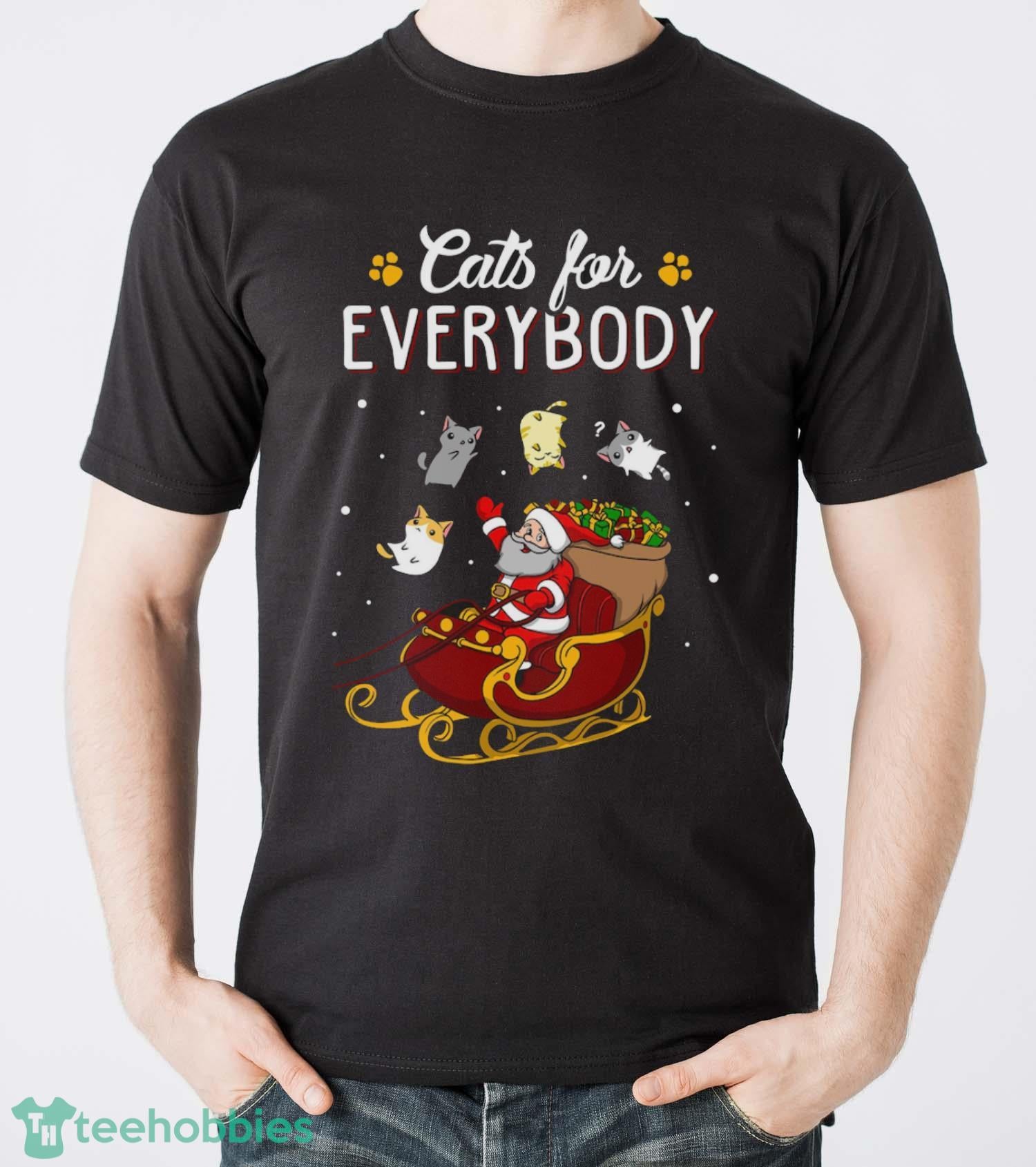 Ugly Christmas Sweater Women Funny Womens Christmas Sweatshirt Cat Christmas Sweater