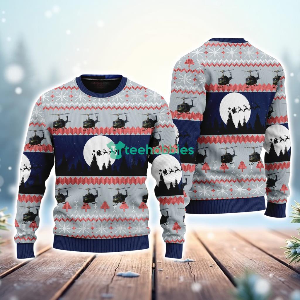 UH-1 Christmas AOP Sweater For Fans