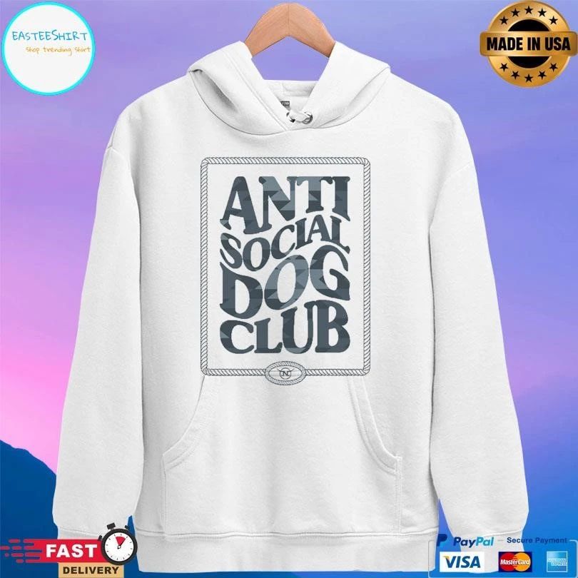Luciano Western Wear Anti Social Dog T-shirts