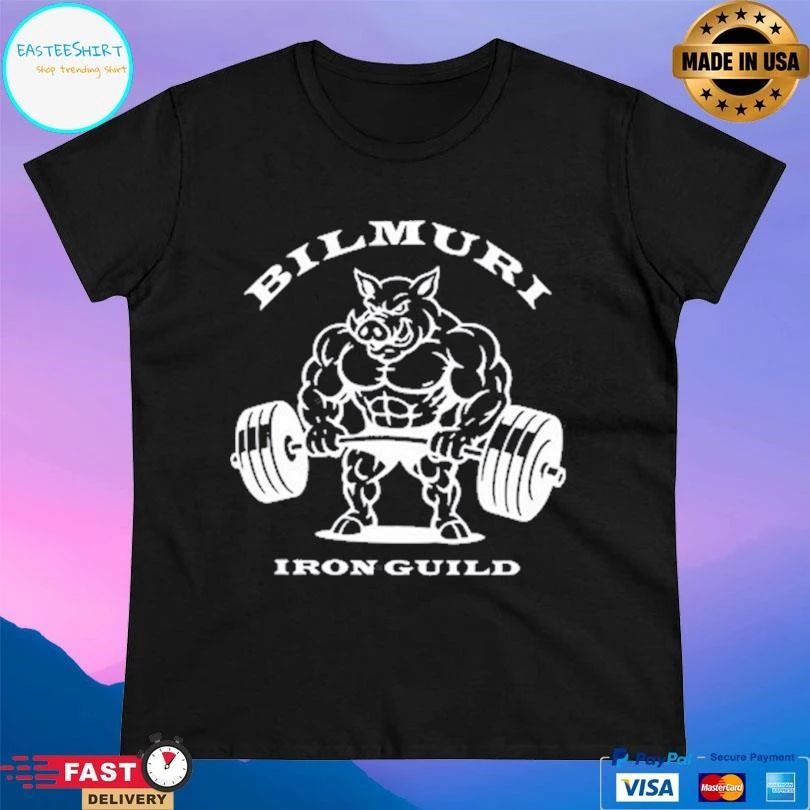 Bilmuri Iron Guild Pig Gym T-shirts