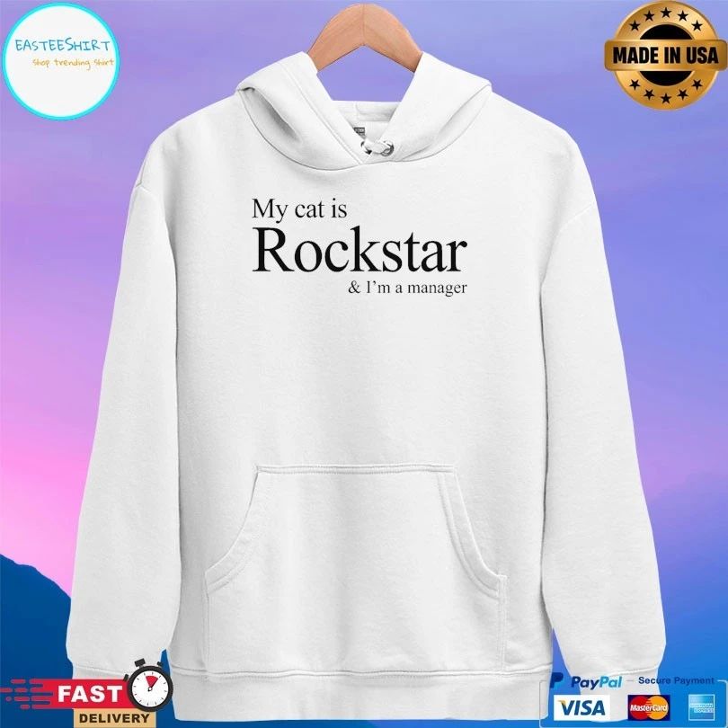 My Cat Is Rockstar And I’m A Manager Taehyung BTS T-shirt