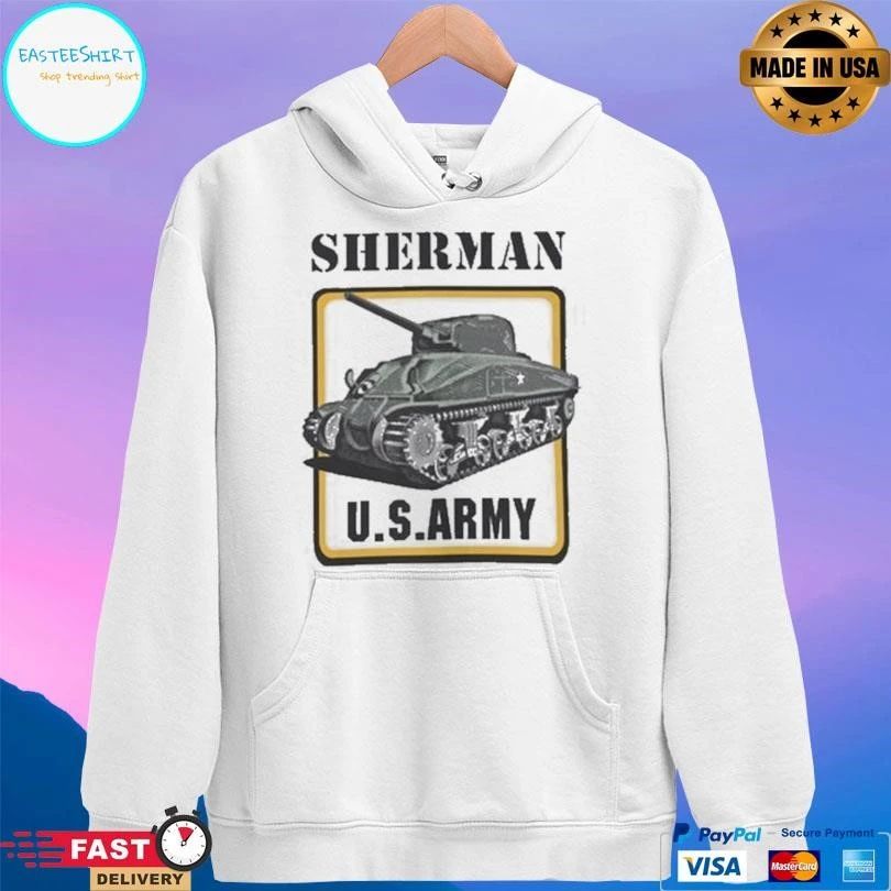 Sherman Tank US ARMY T-shirts