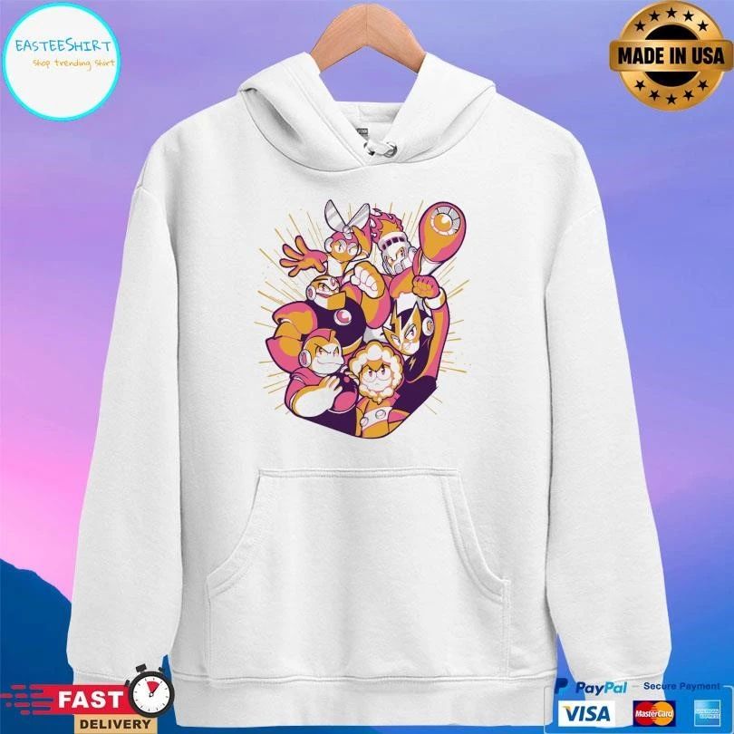 Robot Masters Mega Man T-shirts