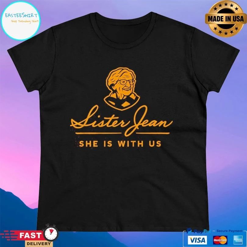 The Sister Jean She Is With Us Legacy Collection Logo T-shirts
