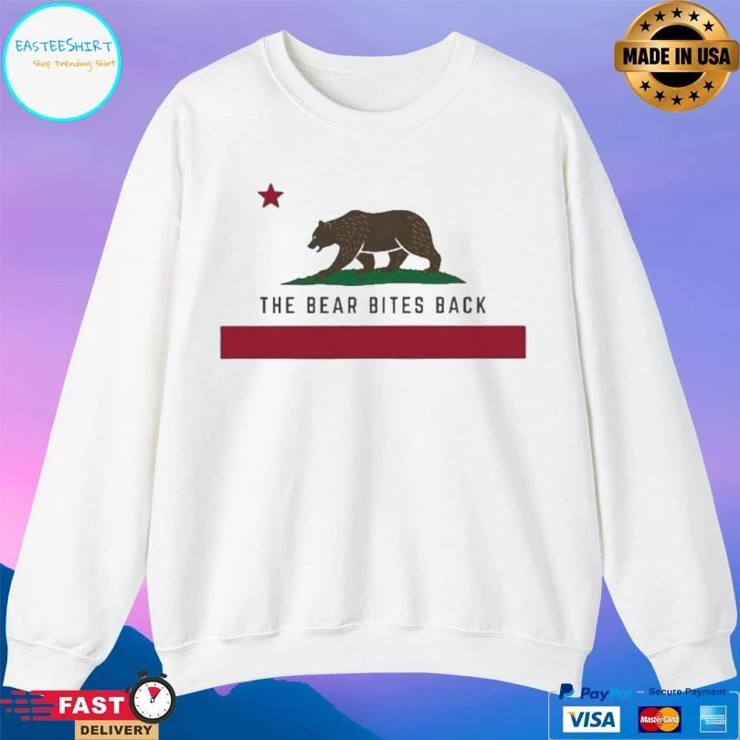 The Bear Bites Back California Bear Flag T-shirts