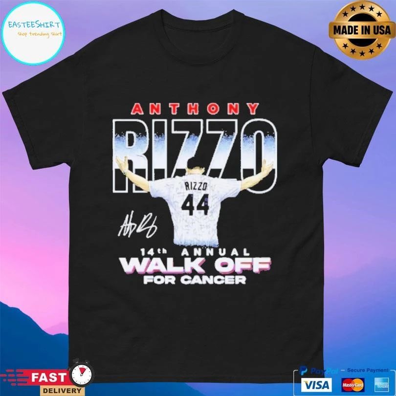 Anthony Rizzo 14th Annual Walk Off For Cancer T-shirts