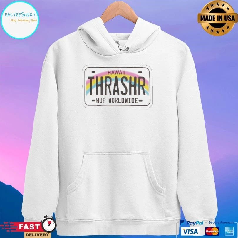 Hawaii Thrashr Huf Worldwide T-shirts