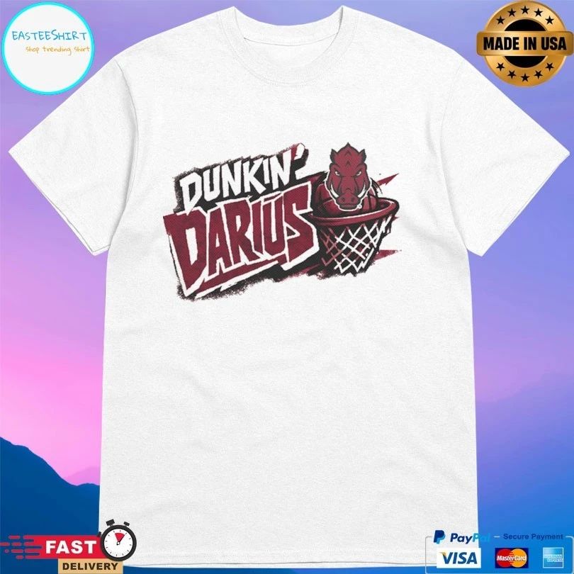 Dunkin Darius Arkansas Razorbacks Men’s Basketball 2026 T-shirt