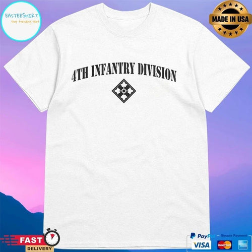 4th Infantry Division Subdued T-shirt