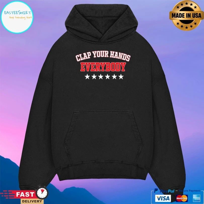 Clap Your Hands Everybody Stars Shirt
