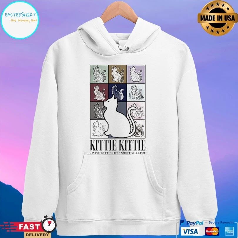 Kittie Kittie Saving Kitties One T-shirt At A Time T-shirt