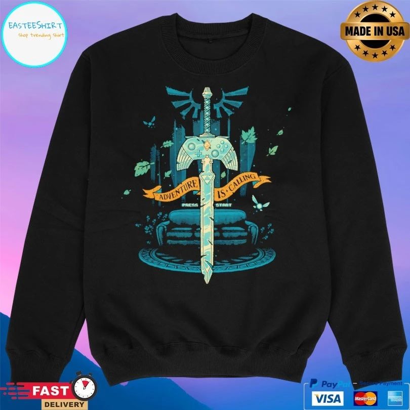 Master Controller Adventure Is Calling Press Start T-shirt