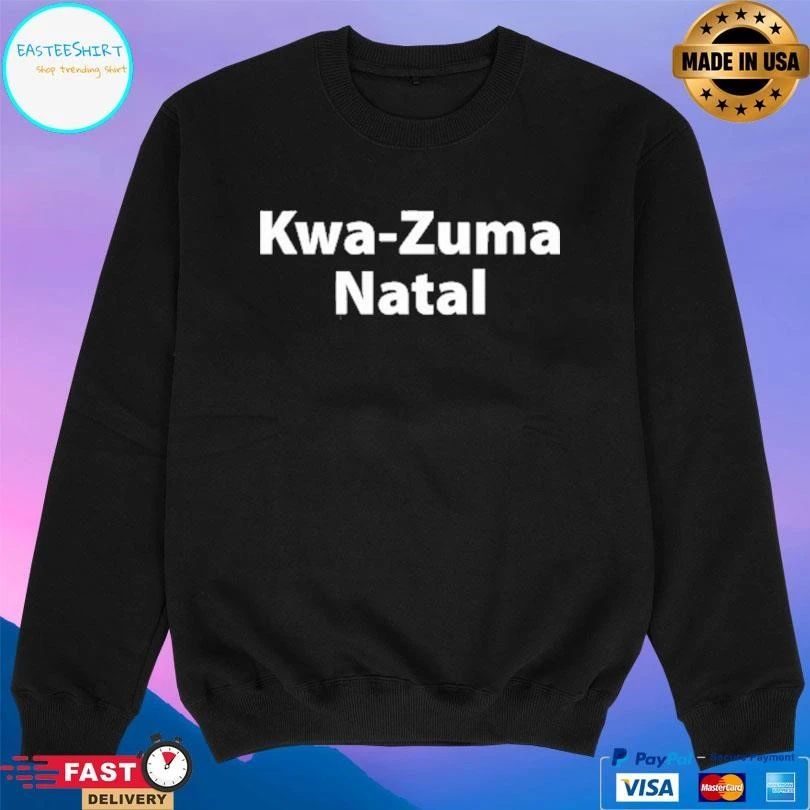 Duduzile Zuma-Sambudla Wearing Kwa Zuma Natal T-shirts