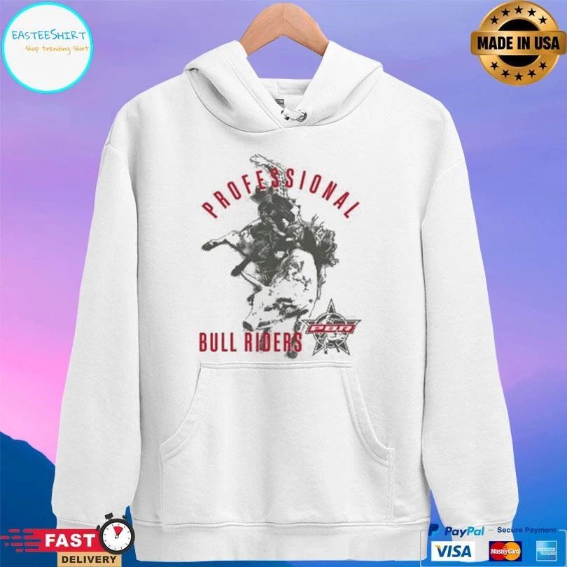 Professional Bull Riders Arched Silhouette Rider T-shirts