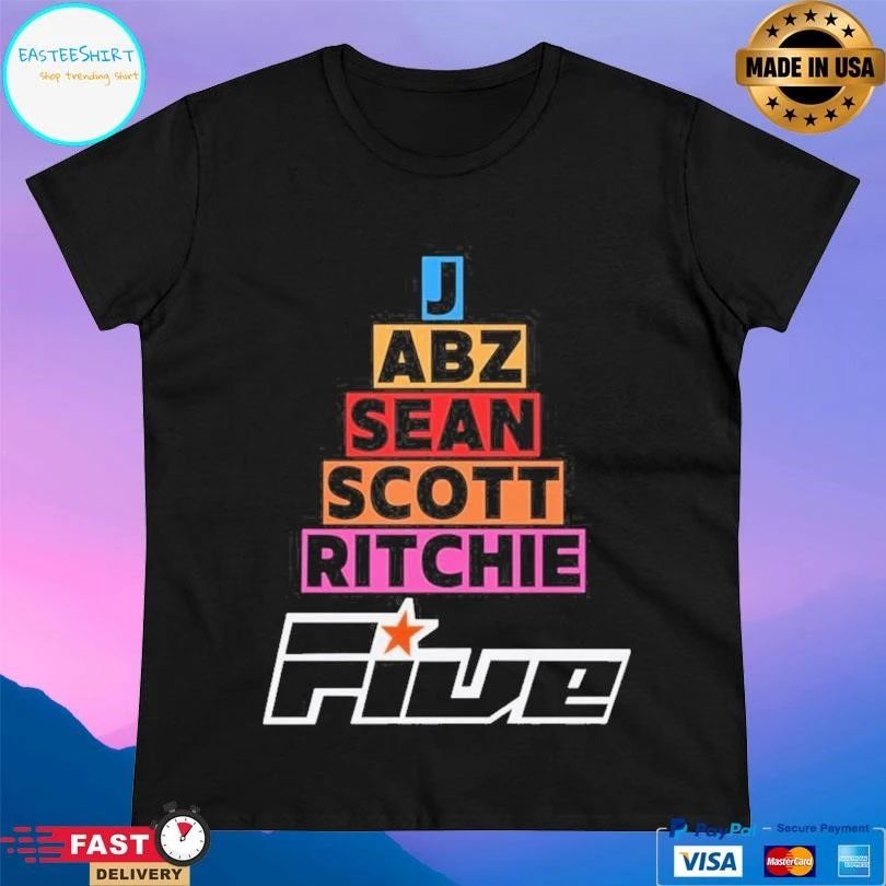 J ABZ Sean Scott Richie Five T-shirts