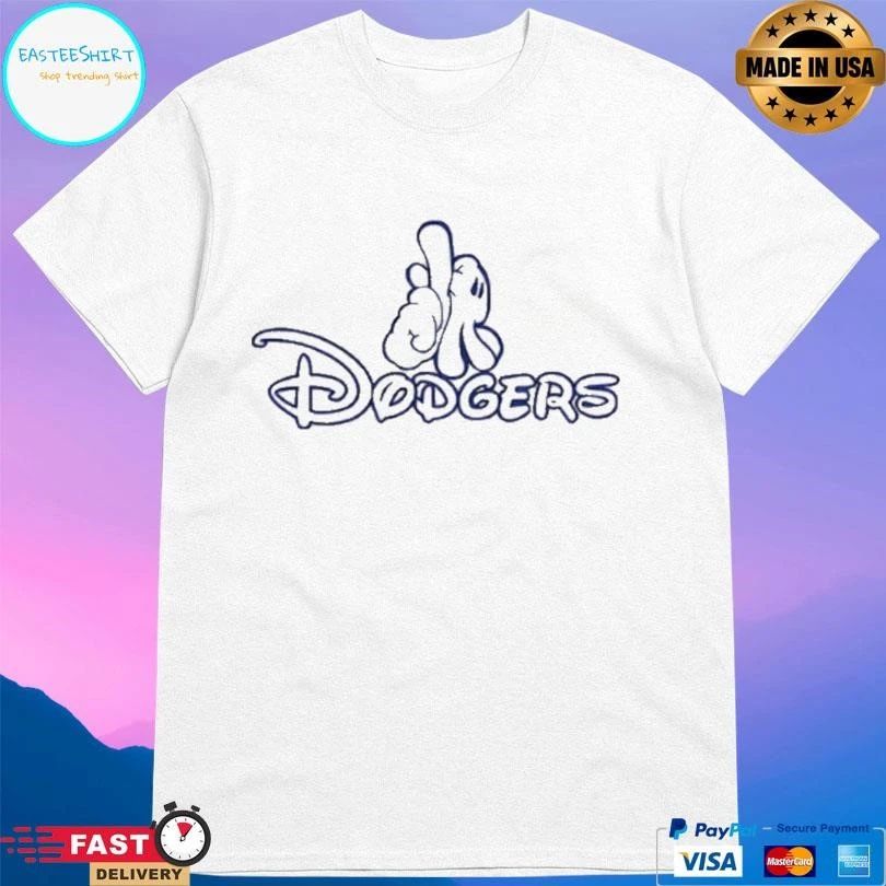 Mikey Los Angeles Dodgers Baseball Logo Champs T-shirts