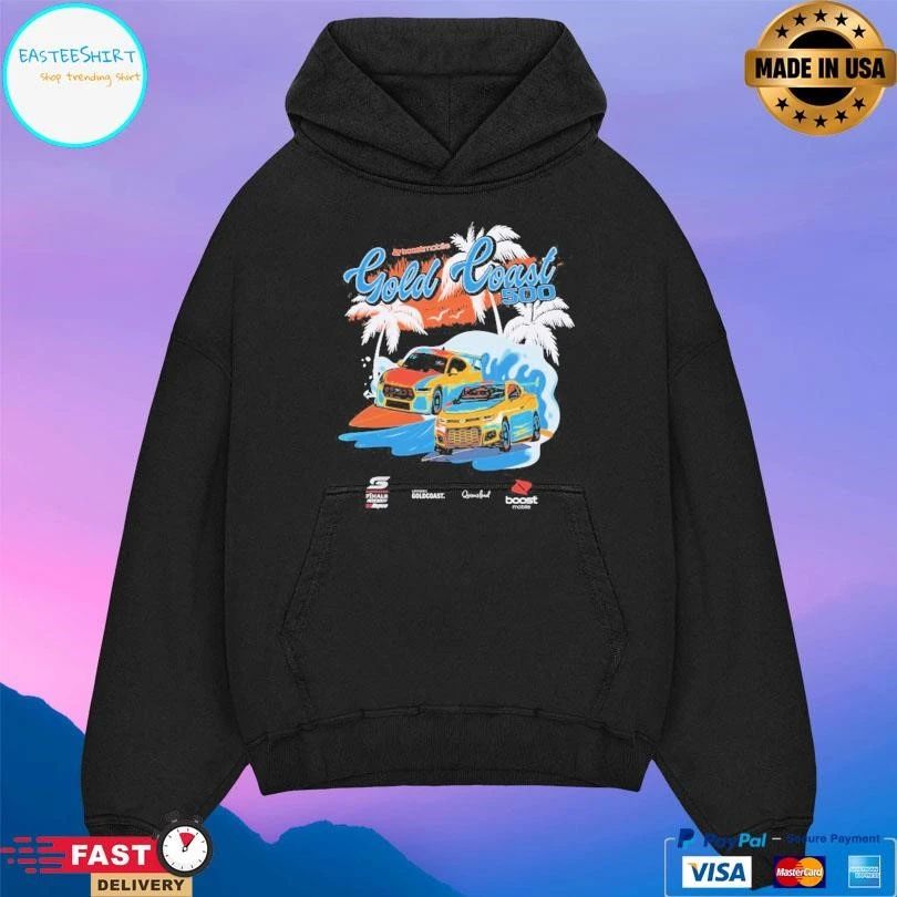 Gold Coast 500 Surfing Cars T-shirts