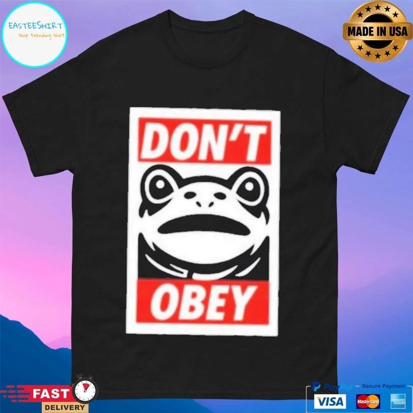 Frog Don’t Obey T-shirts