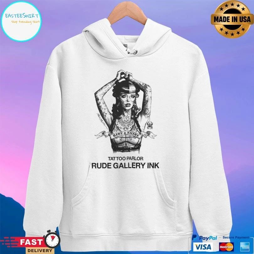 Rise And Shine Tattoo Parlor Dude Gallery Ink T-shirts