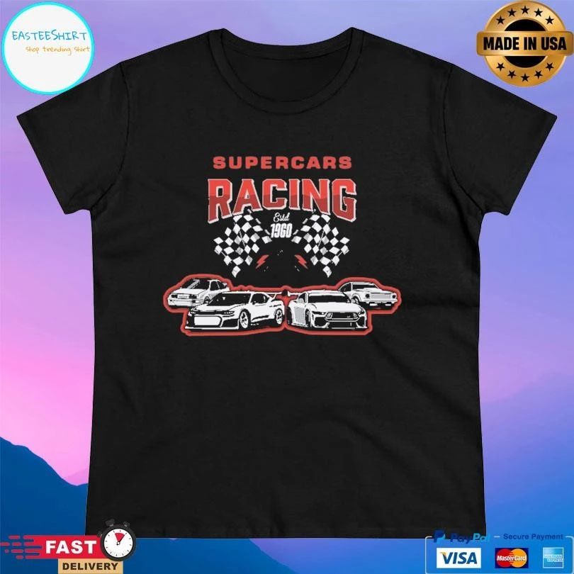 Supercars Racing Estd 1960 T-shirts
