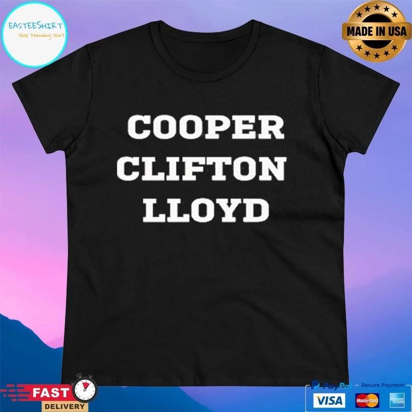 Cooper Clifton Lloyd T-shirts