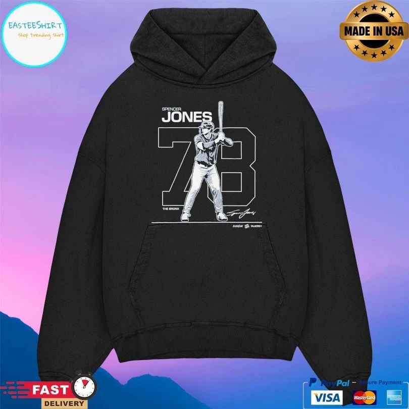 Spencer Jones Debut #78 The Bronx Signature T-shirt