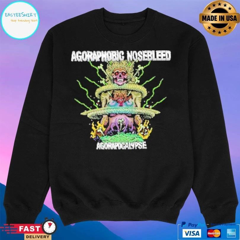 Agoraphobic Nosebleed Agor Apocalypse T-shirts