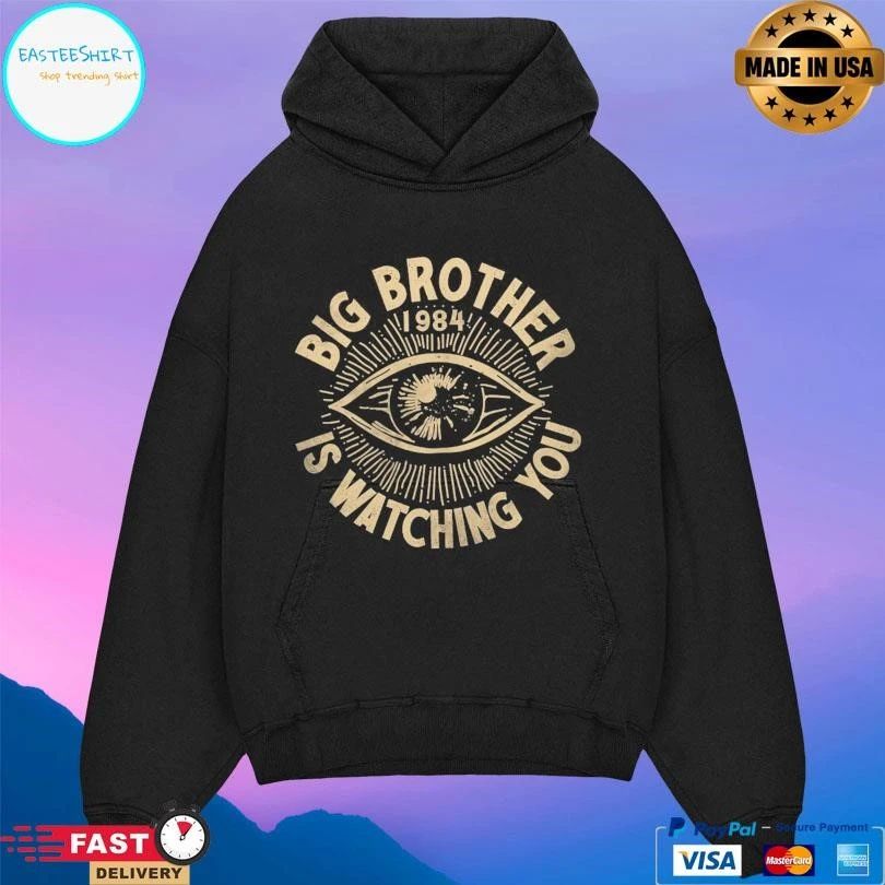 Eye Big Brother Is Watching You 1984 T-shirts