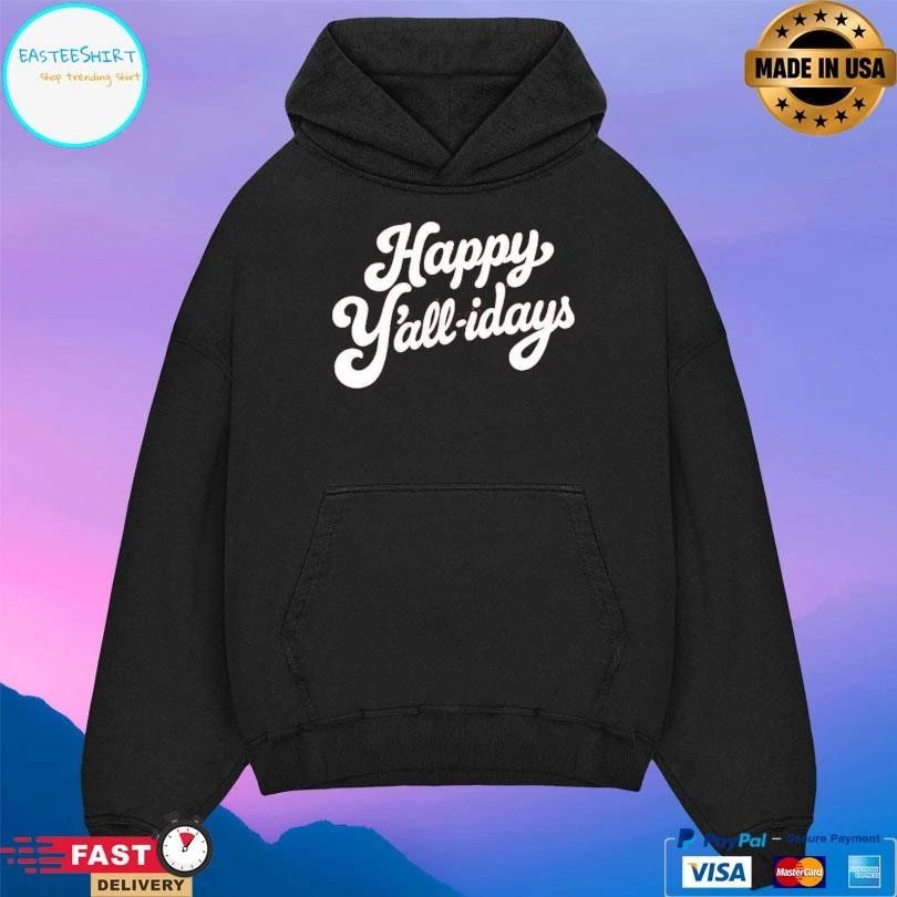 Happy Y’all-Idays T-shirts