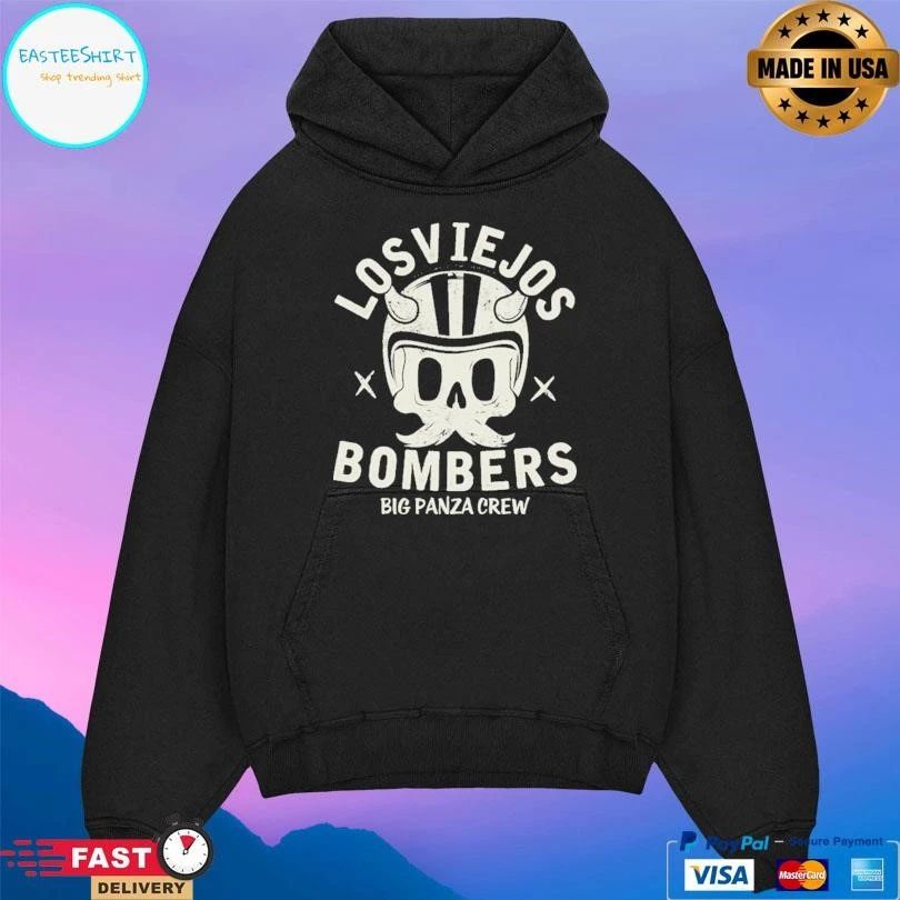 Los Viejos Bombers Big Panza Crew T-shirts