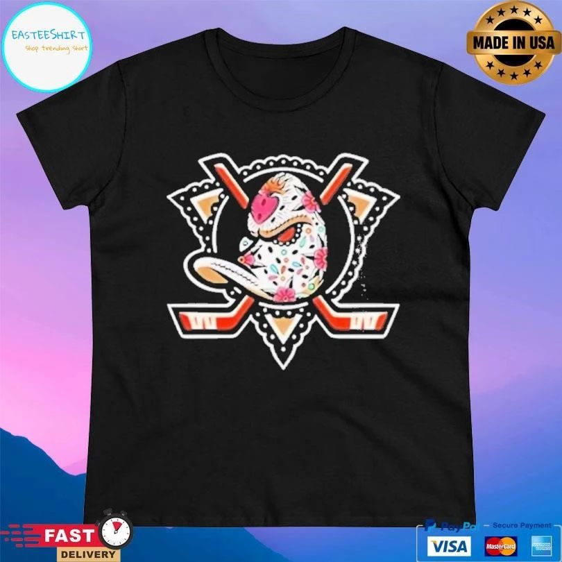 Anaheim Ducks Dia De Los Muertos 2025 T-shirts