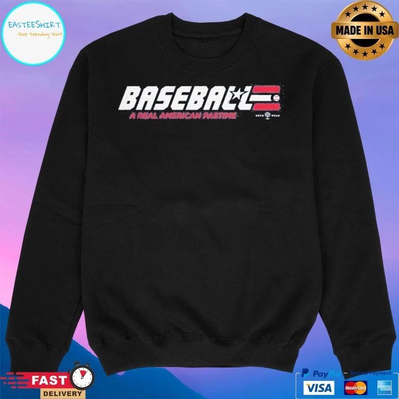 Baseball A Real American Pastime T-shirts