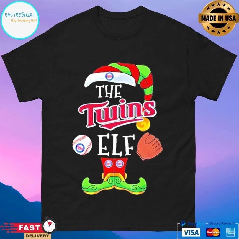 Minnesota Twins Christmas Elf 2025 T-shirts