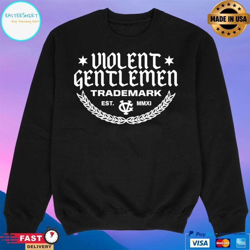 Violent Gentlemen Trademark Est MMXI T-shirts
