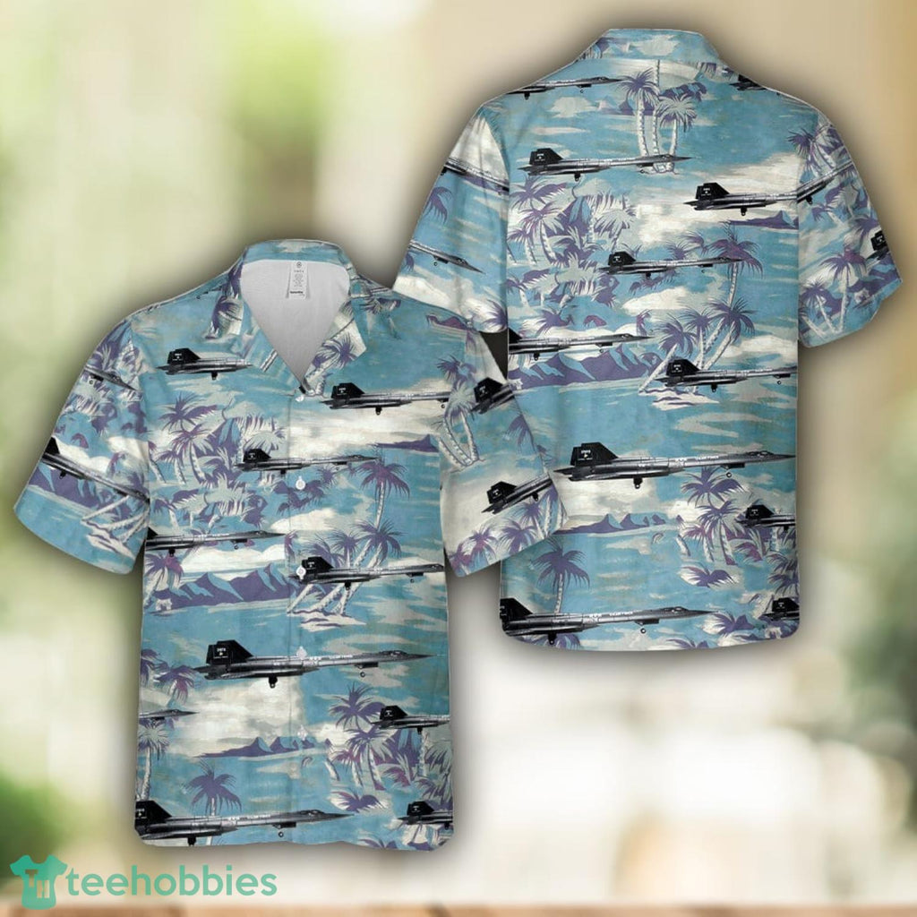 US Air Force 9th SRW Charlie´s Problem, Lockheed SR-71A Blackbird Hawaiian Shirt Beach Shirt