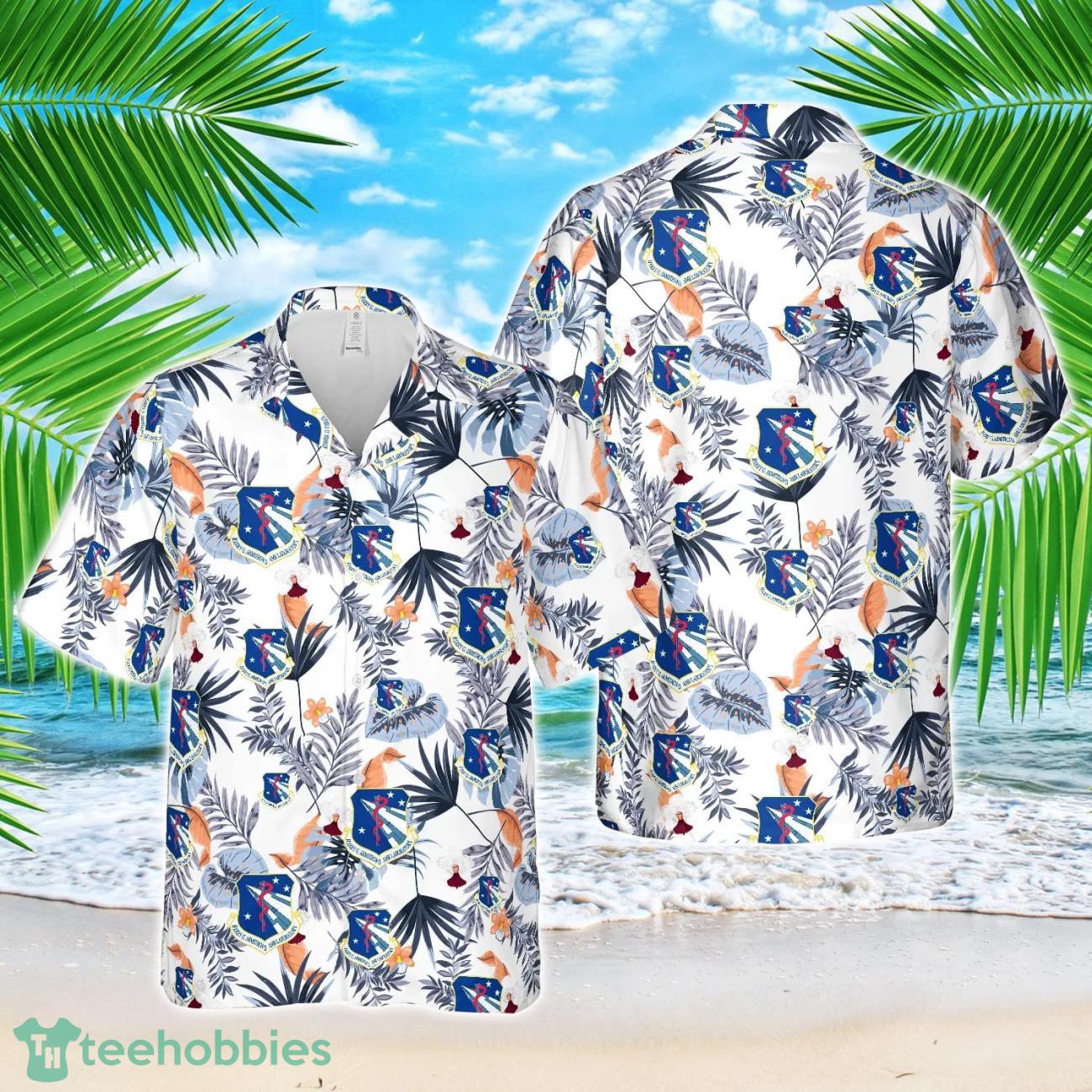 US Air Force Harry G. Armstrong AMR Laboratory Hawaiian Shirt