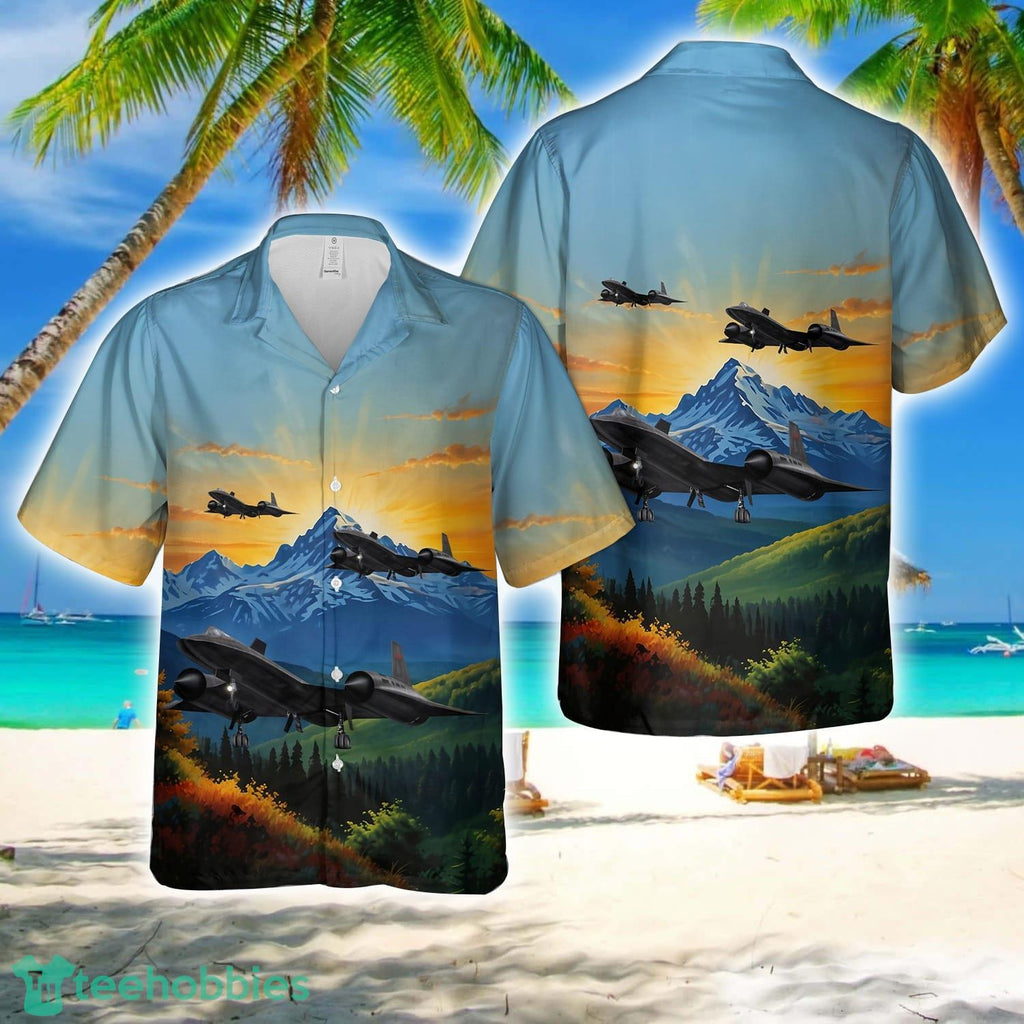 US Air Force SR-71A Blackbird Return of the HABU Hawaiian Shirt Beach Shirt