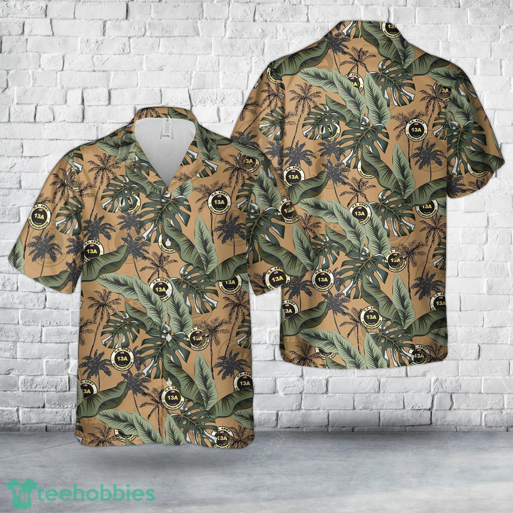 US Army 13A Field Artillery Officer Hawaiian Shirt Beach Summer Shirt