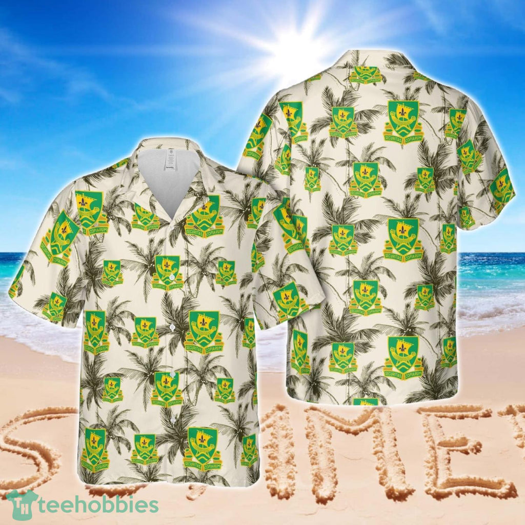 US Army 709th Military Police Battalion Hawaiian Shirt Beach Summer Shirt